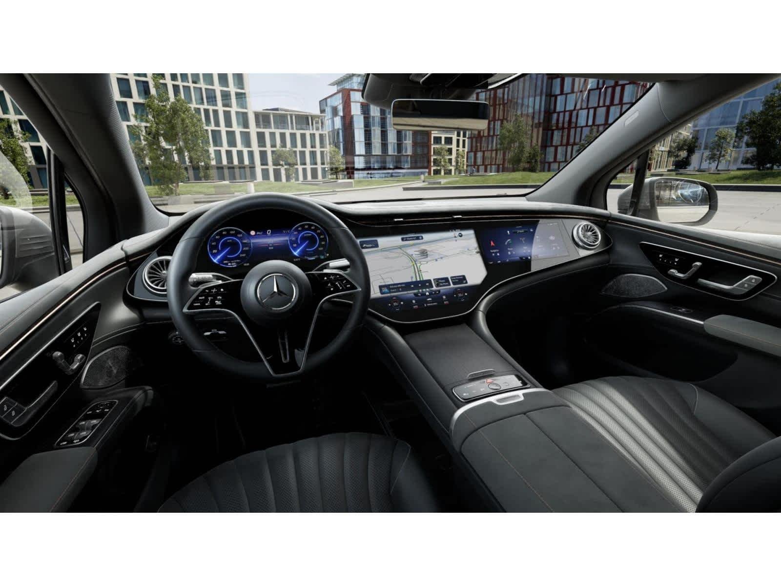 New 2027 MANUFAKTUR Alpine Grey Mercedes-Benz EQS 400 image 3