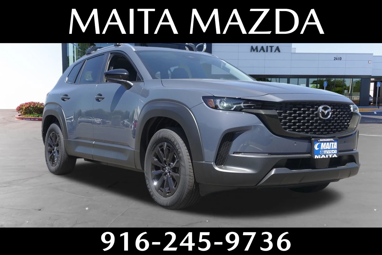 New 2026 Polymetal Gray Metallic Mazda Preferred image 1