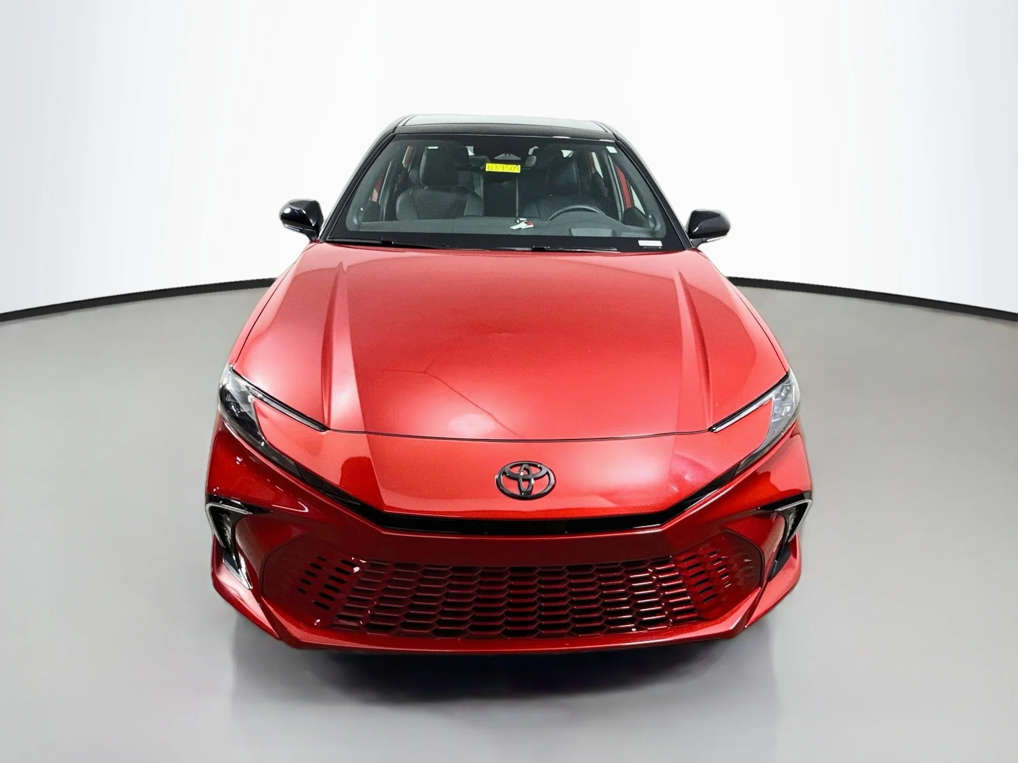 Certified Used 2026 Supersonic Red w/Midnight Black Metallic Roof Toyota XSE image 2