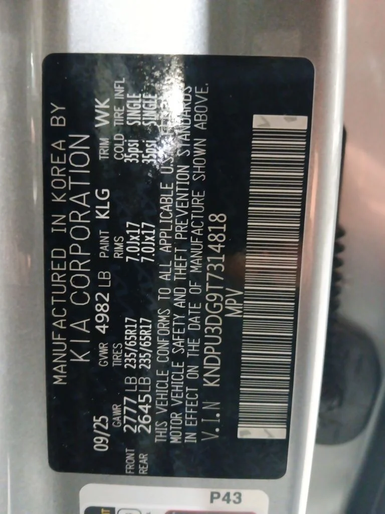 Used 2026 Steel Gray Kia LX image 3