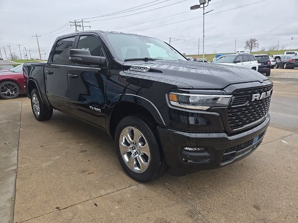 New 2026 Diamond Black Crystal Pearl-Coat Exterior Paint RAM Big Horn/Lone Star image 13