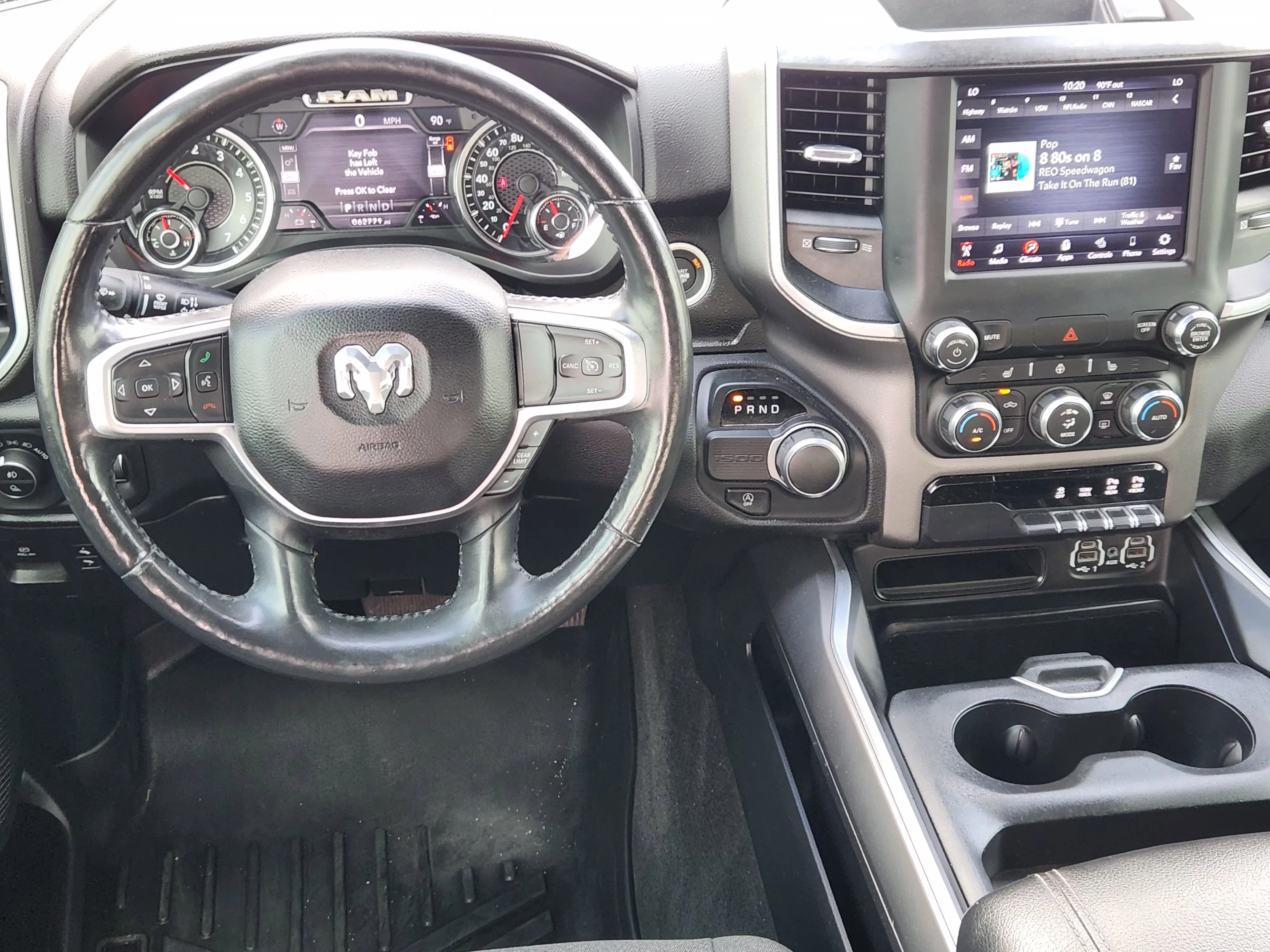 Used 2020 Granite Crystal Metallic Clearcoat Ram Big Horn/Lone Star Night Edition image 28