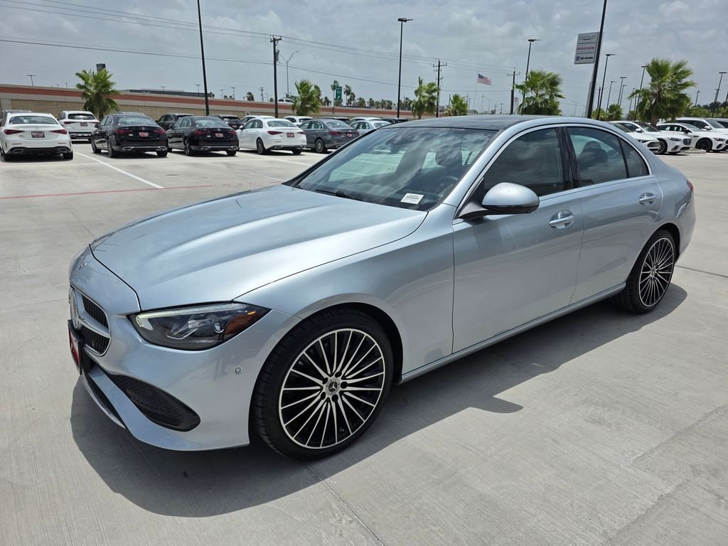 New 2026 Cirrus Silver Metallic Mercedes-Benz C 300 image 3