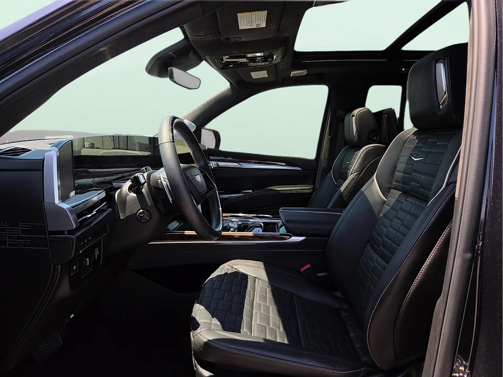 Used 2025 Galactic Gray Metallic Cadillac Sport Platinum image 16
