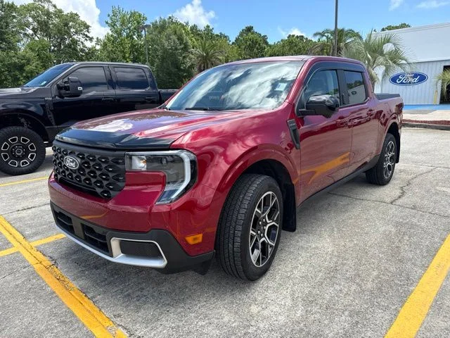 Used 2025 Ruby Red Metallic Ford Lariat image 3