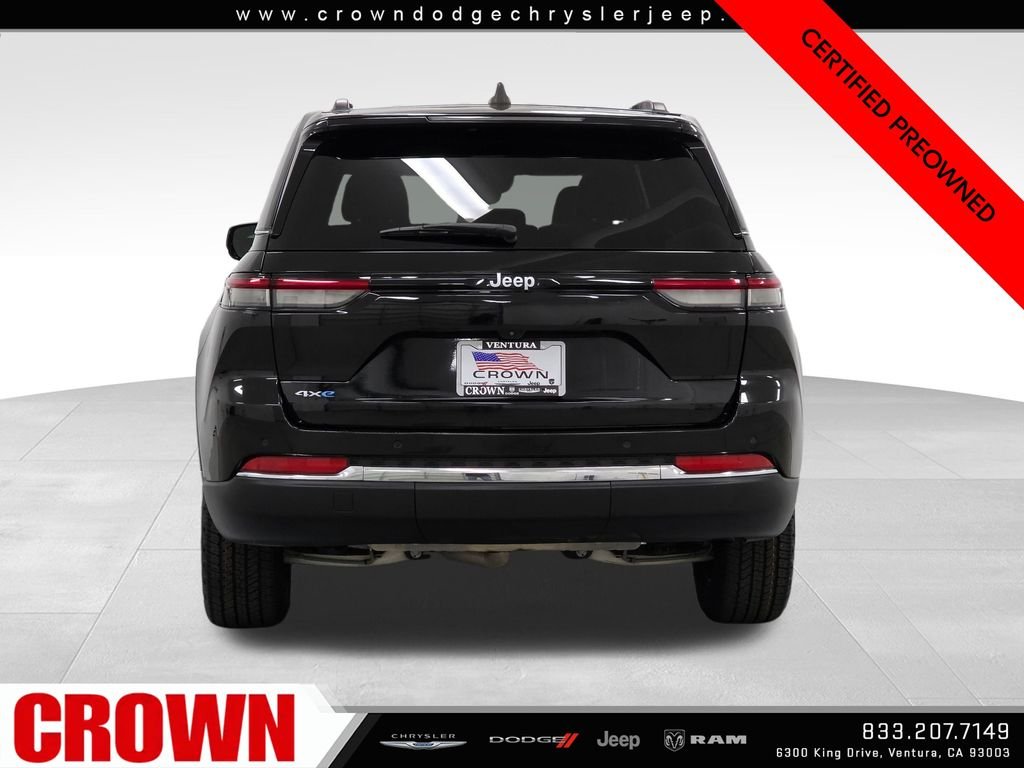 Certified Used 2024 Black Jeep 4xe image 6