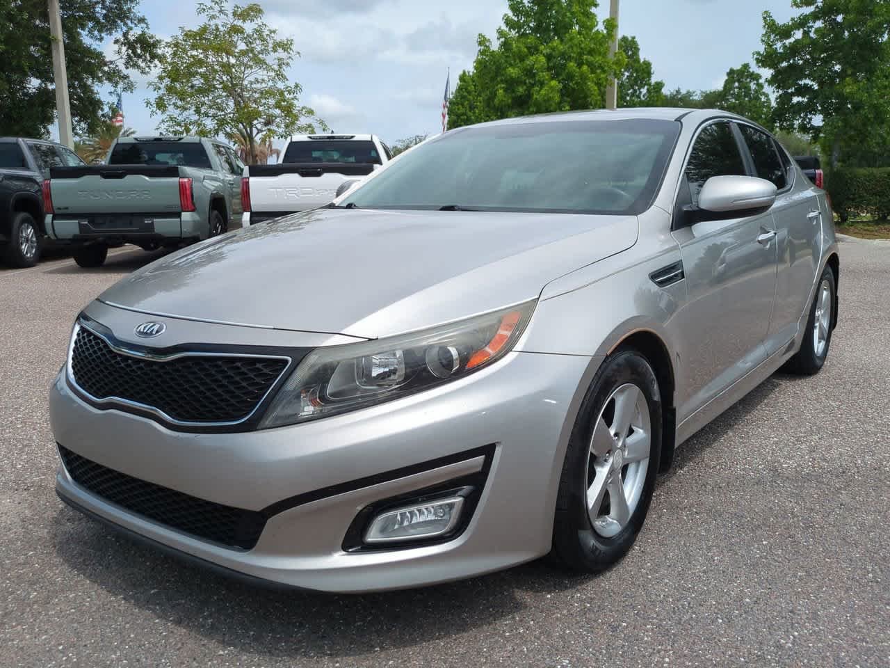 Used 2015 Kia Optima LX with VIN 5XXGM4A73FG464509 for sale in Wesley Chapel, FL