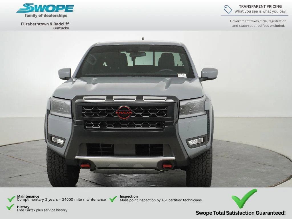 Used 2026 Boulder Gray Pearl Nissan PRO-4X image 8