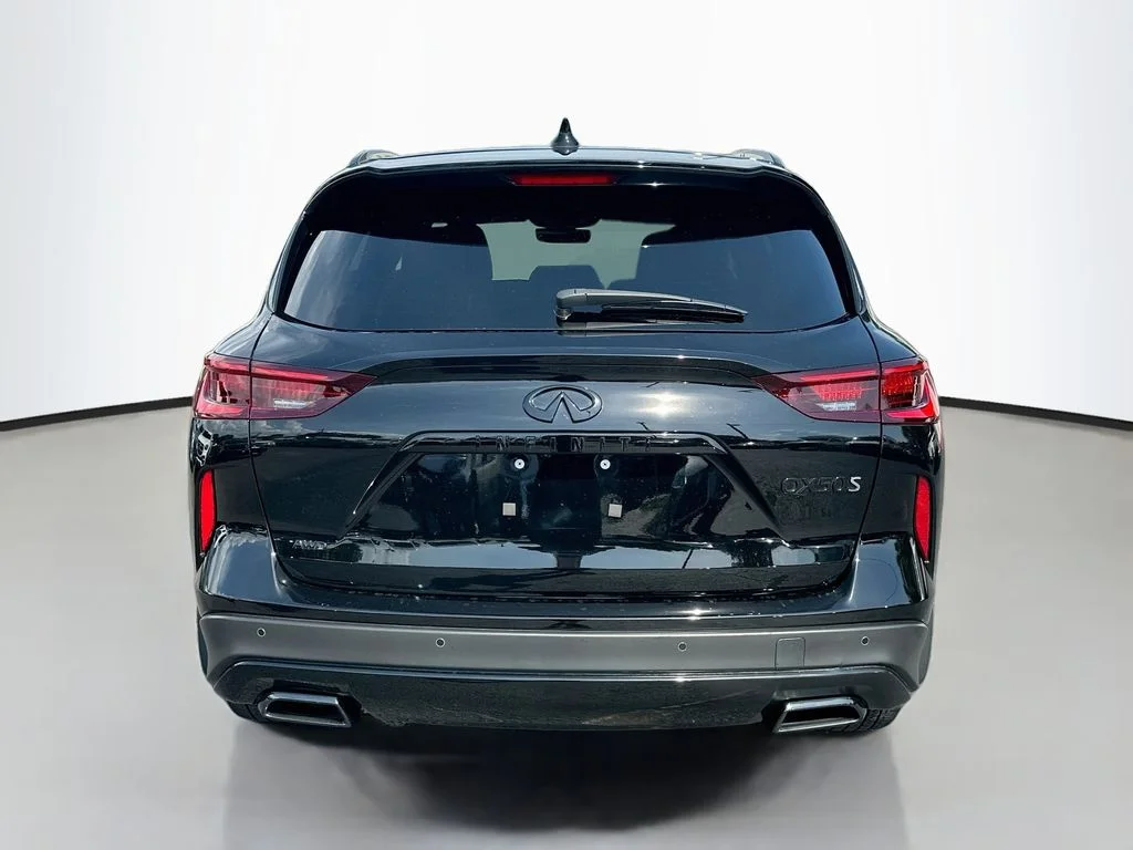 Certified Used 2025 Black Obsidian INFINITI SPORT image 10