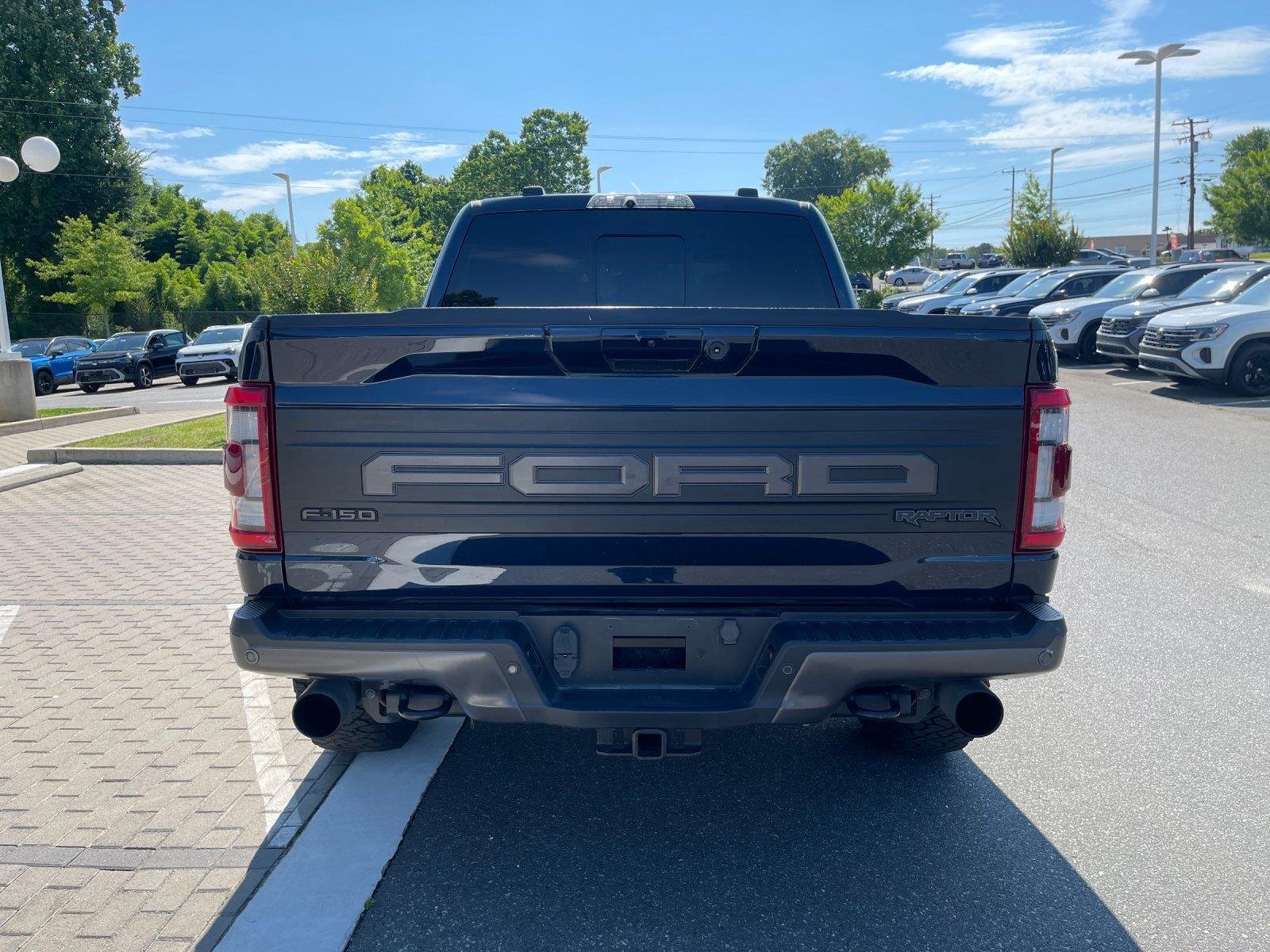 Used 2022 Antimatter Blue Ford Raptor image 4
