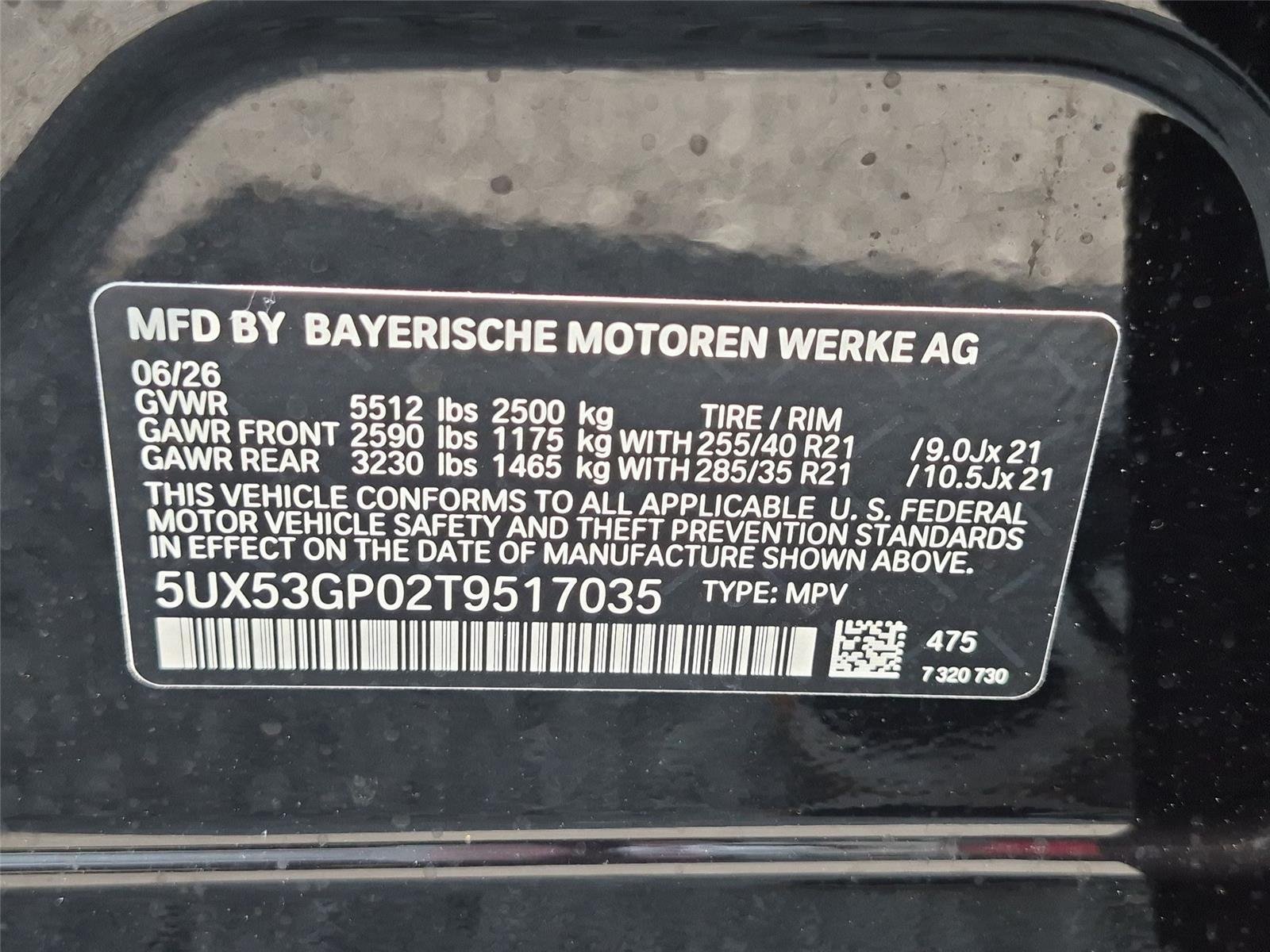New 2026 Black Sapphire Metallic BMW 30 xDrive image 42