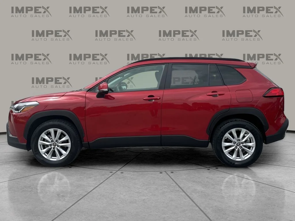 Used 2023 Red Toyota LE image 2