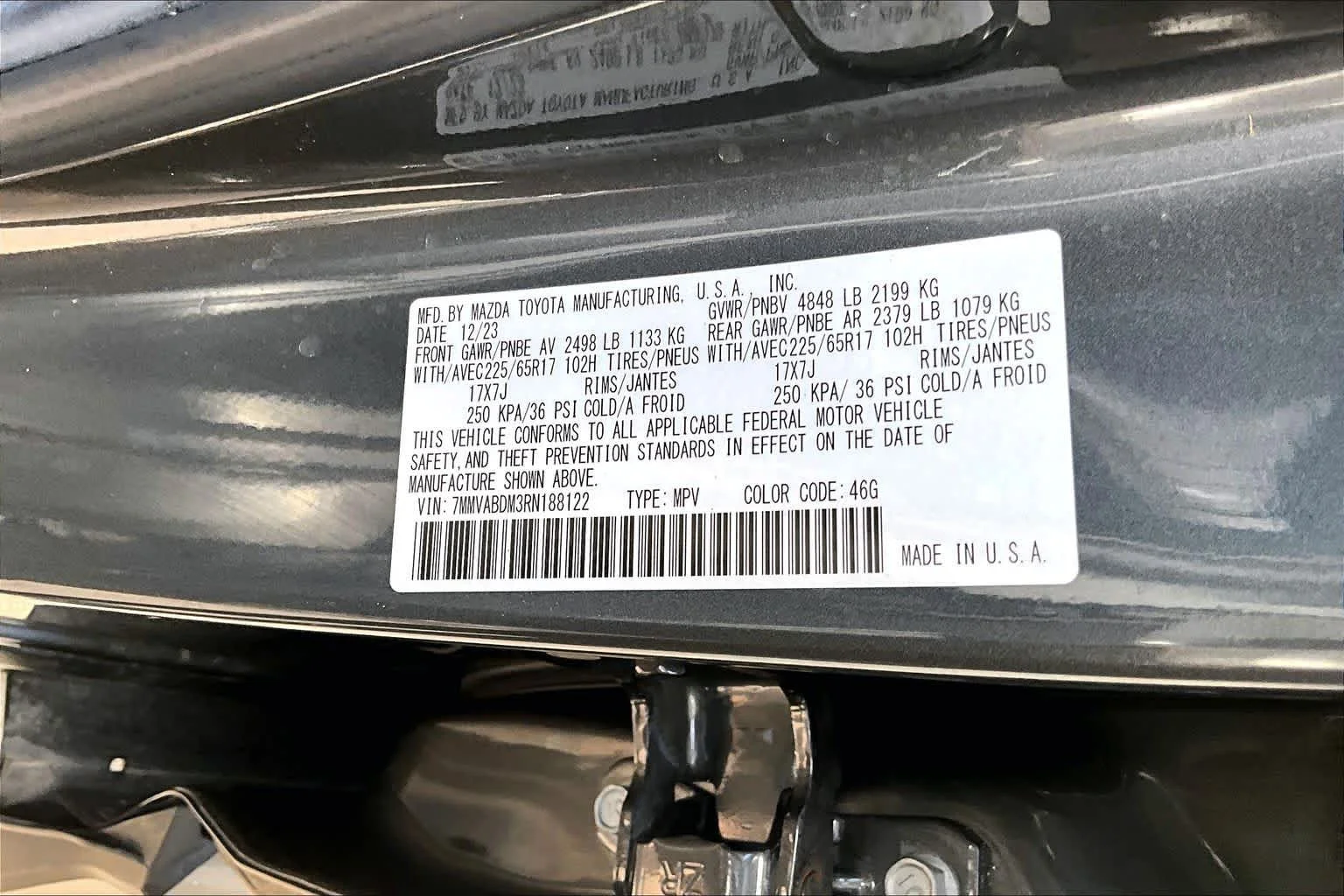 Used 2024 Machine Gray Metallic Mazda 2.5 S Premium Package image 34