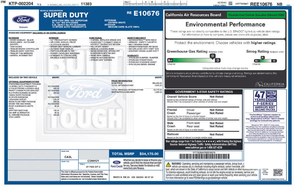 Used 2024 White Ford XL image 6