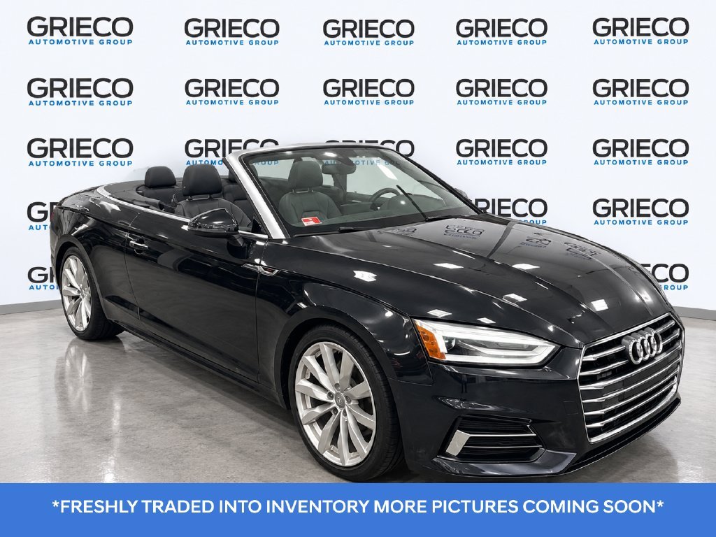 2018 Audi A5 Cabriolet Premium