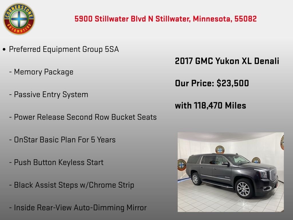 Used 2017 IRIDIUM METALLIC GMC Denali image 5