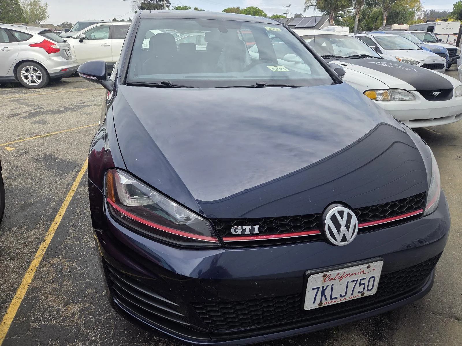 Used 2015 Volkswagen Golf GTI SE with VIN 3VW5T7AU6FM074873 for sale in Santa Cruz, CA