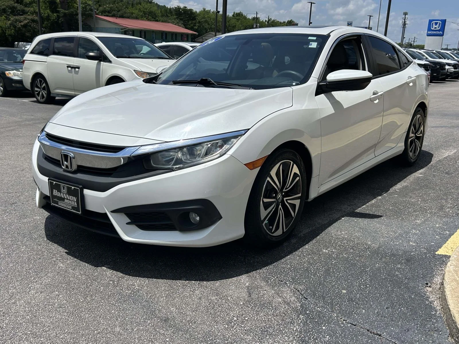 Certified Used 2016 White Honda 4dr CVT EX-T image 4