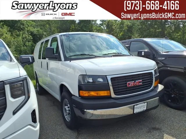 New 2026 Summit White GMC Work Van image 1