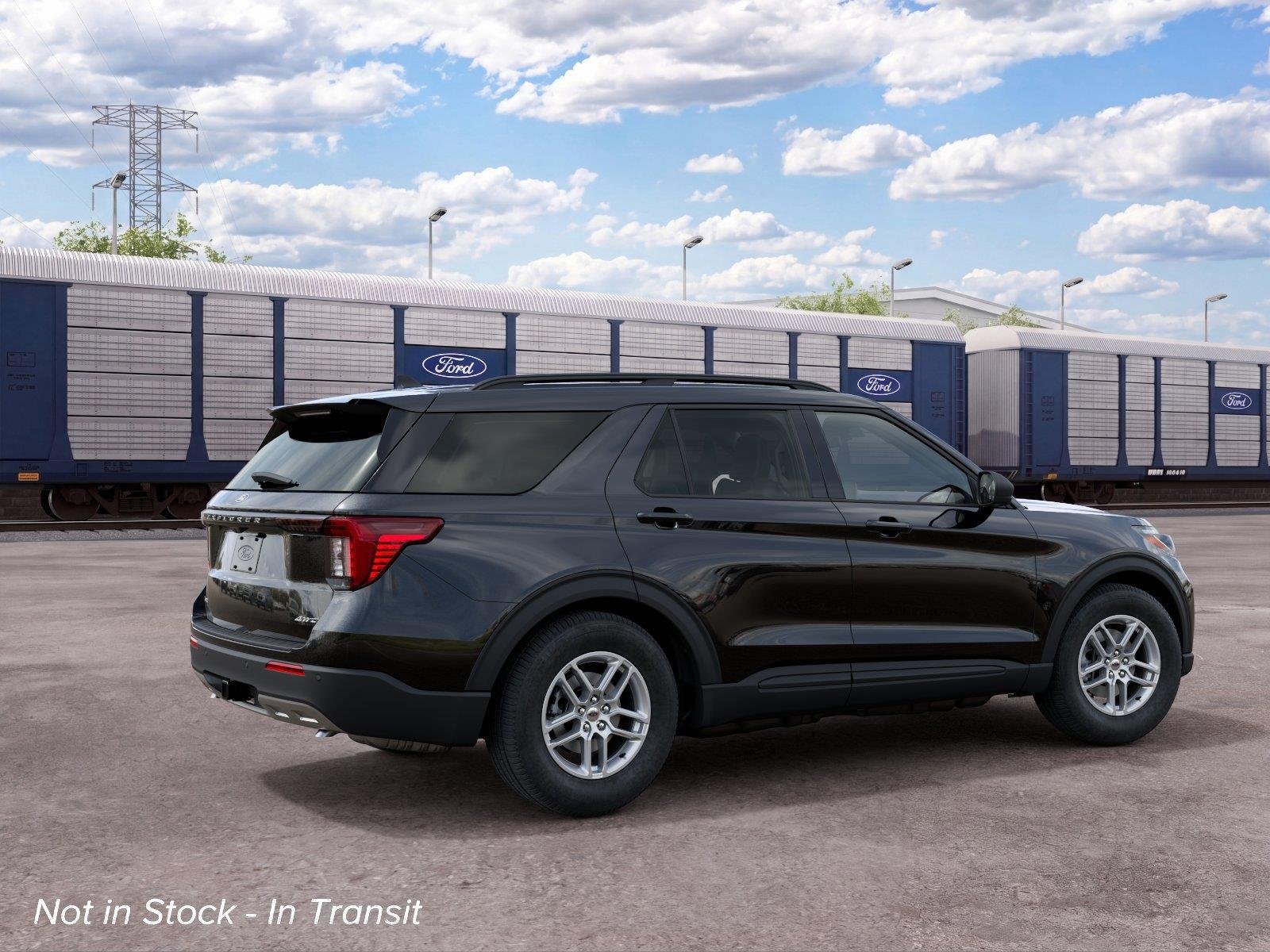 New 2027 Agate Black Metallic Ford Active image 6