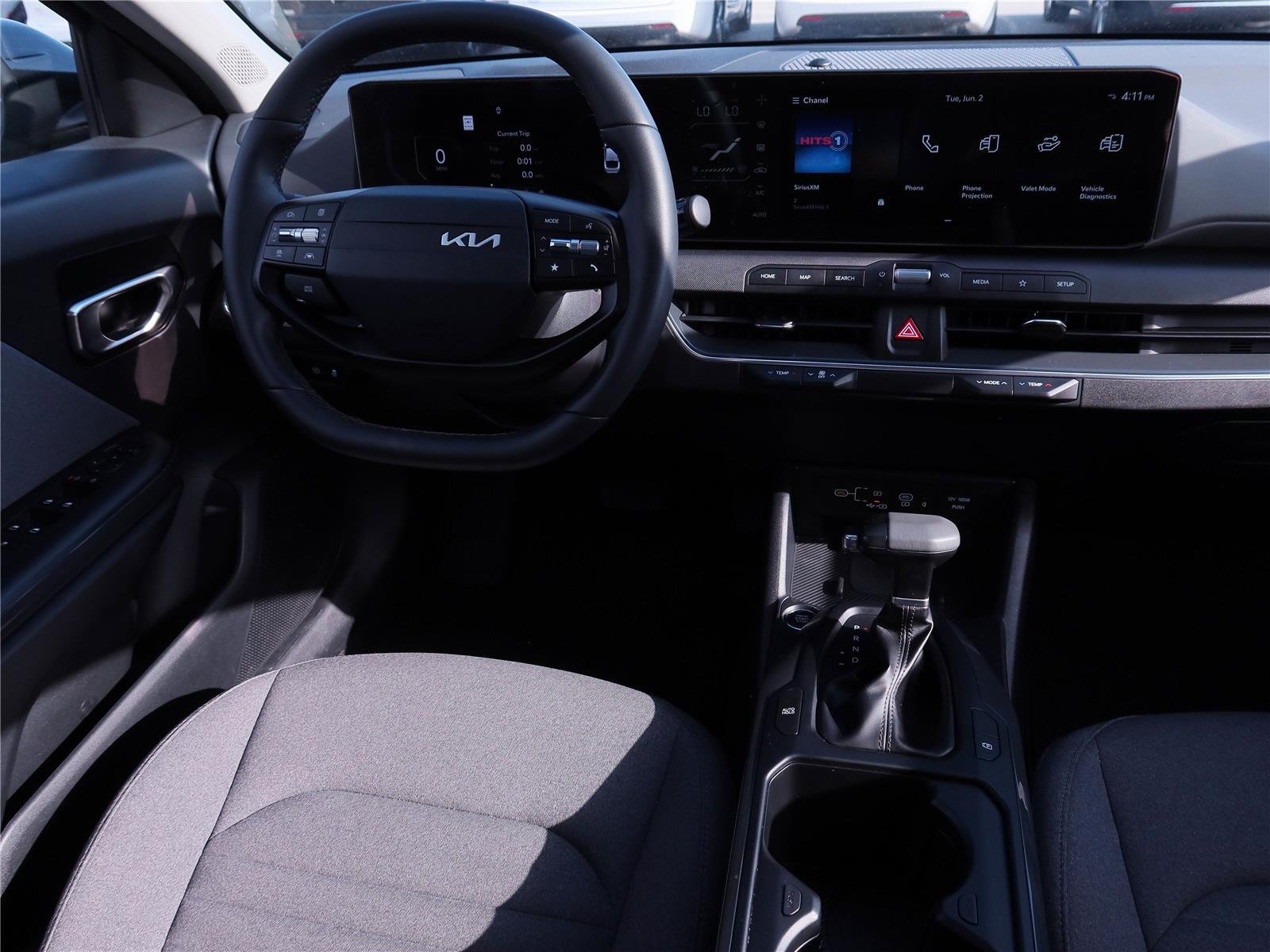 Used 2025 Aurora Black Pearl Kia EX image 9