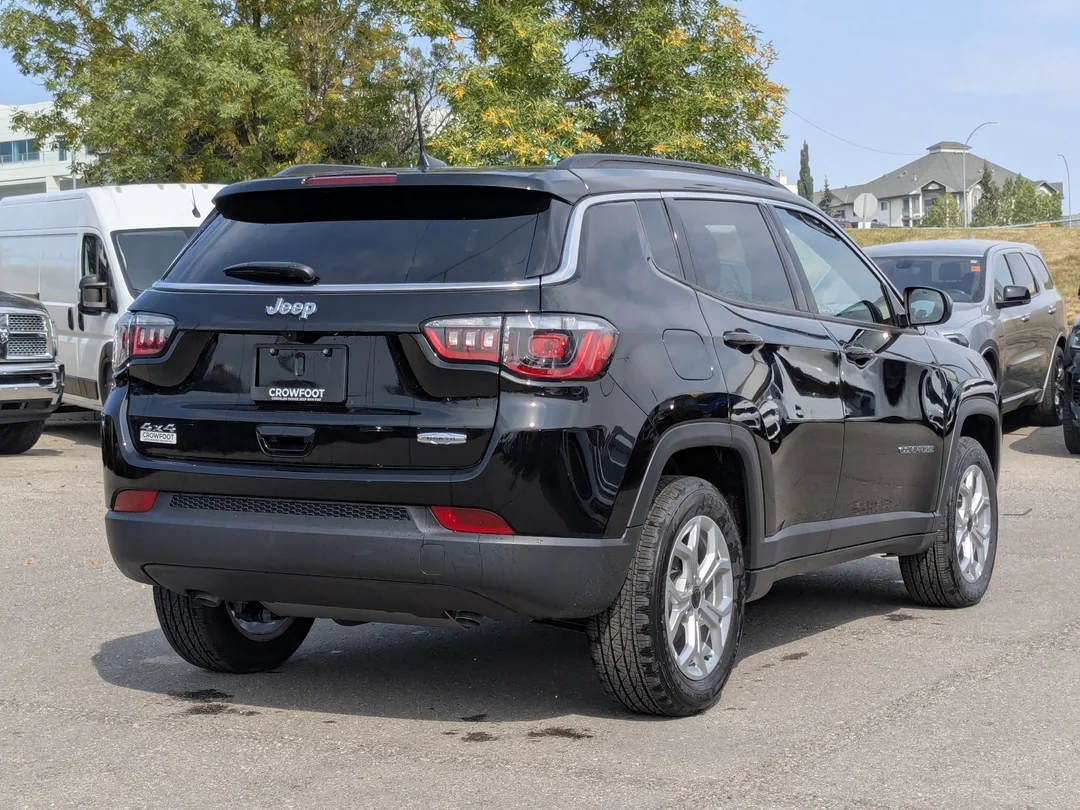 New 2025 Black Jeep North - - 4x4 - Heated Seats - Forward Collision Warning & More! image 8