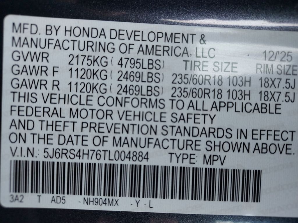Used 2026 Gray Honda EX-L image 23