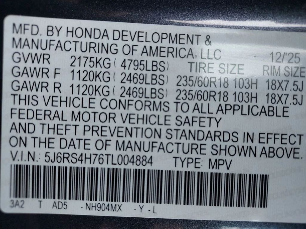 2026 Honda CR-V EX-L - Photo 23