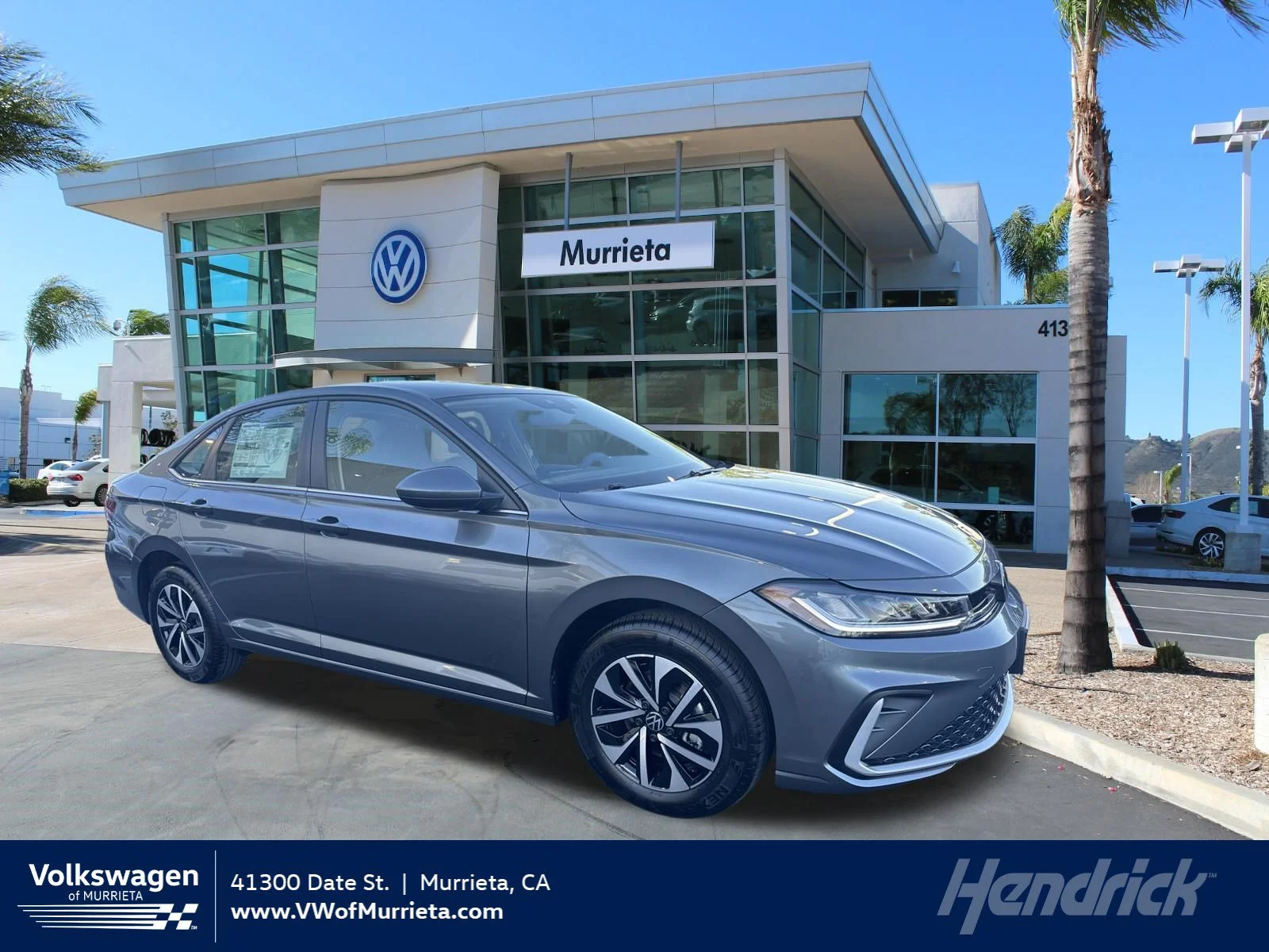 New 2027 Platinum Gray Metallic Volkswagen S image 1