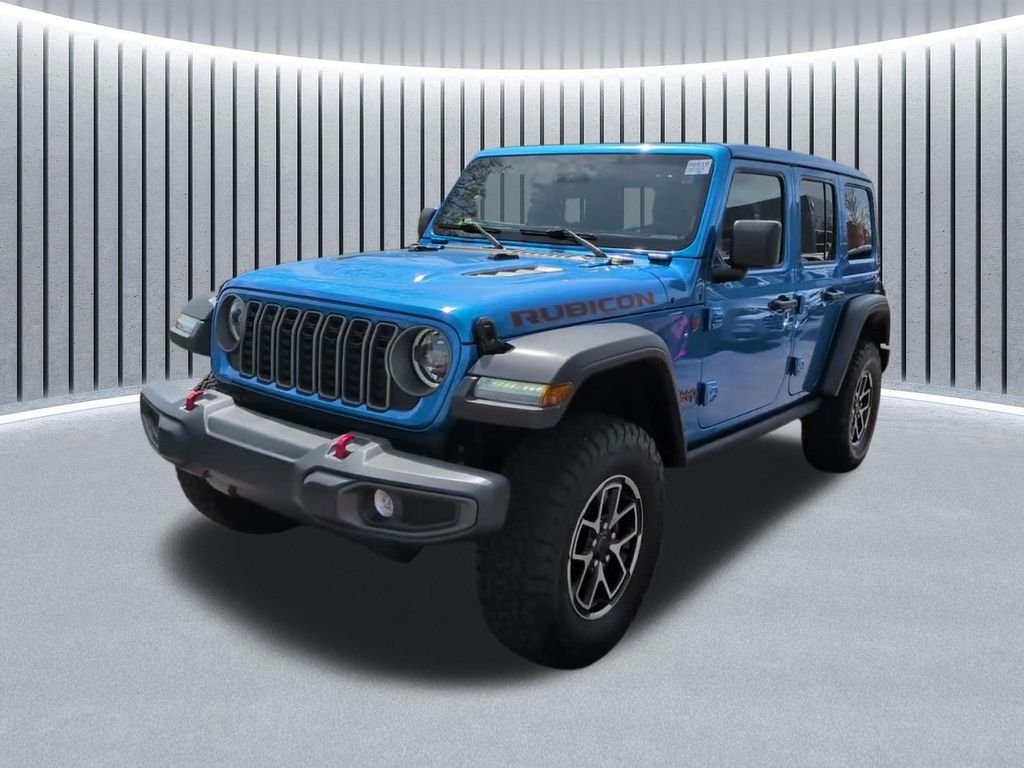 Used 2025 Blue Jeep Rubicon image 14