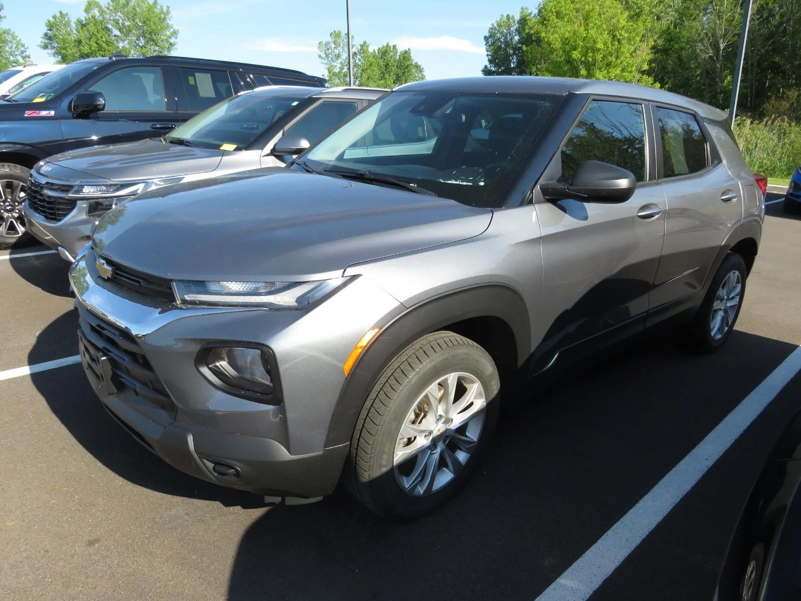 Used 2021 Satin Steel Metallic Chevrolet LS image 7