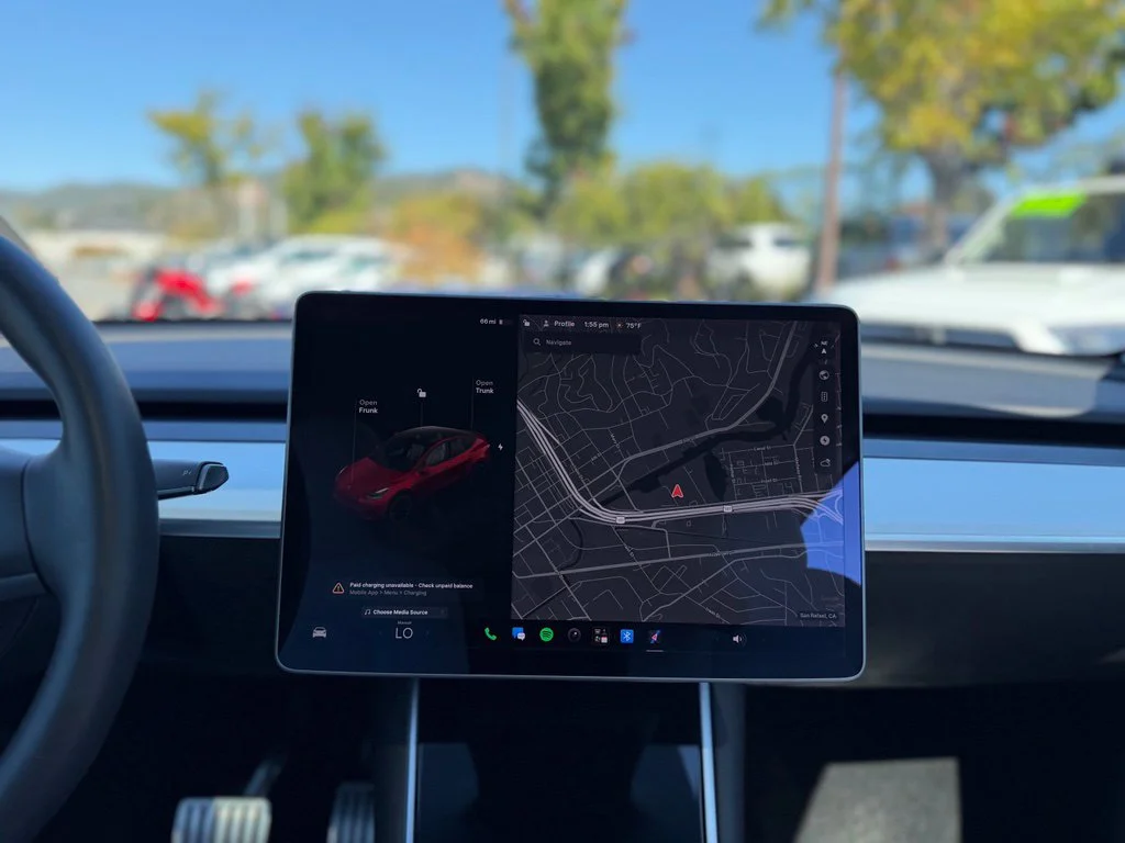 Used 2020 Red Tesla Performance image 29