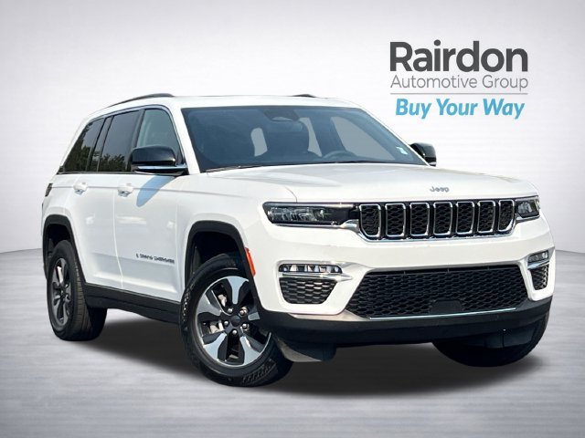 Used 2024 Bright White Clearcoat Jeep 4xe image 1