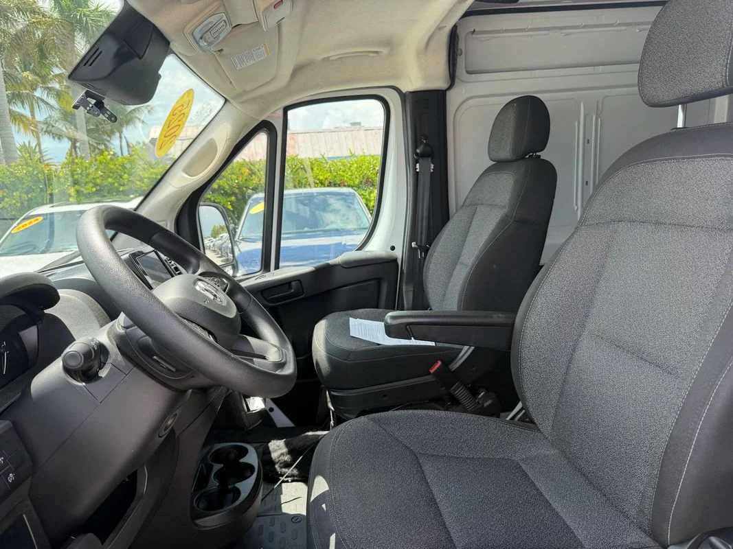 Used 2025 White Ram Cargo Van Tradesman High Roof 159" WB w/Pass Seat image 10