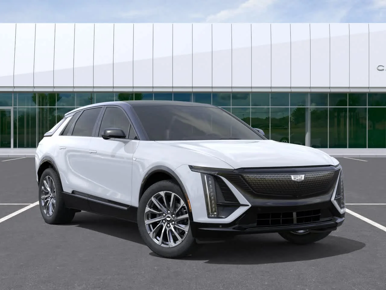 New 2027 Vibrant White Tricoat Cadillac Sport image 7