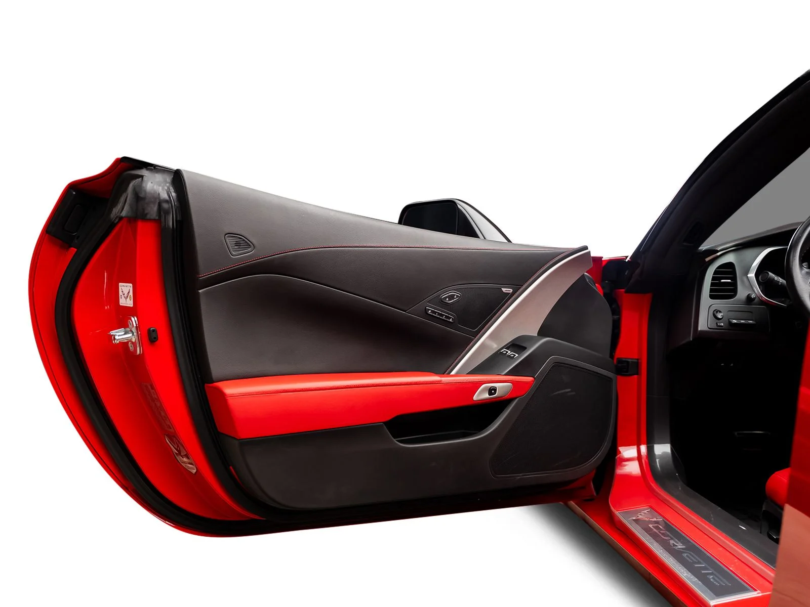 Used 2016 Red Chevrolet Stingray Z51 image 48