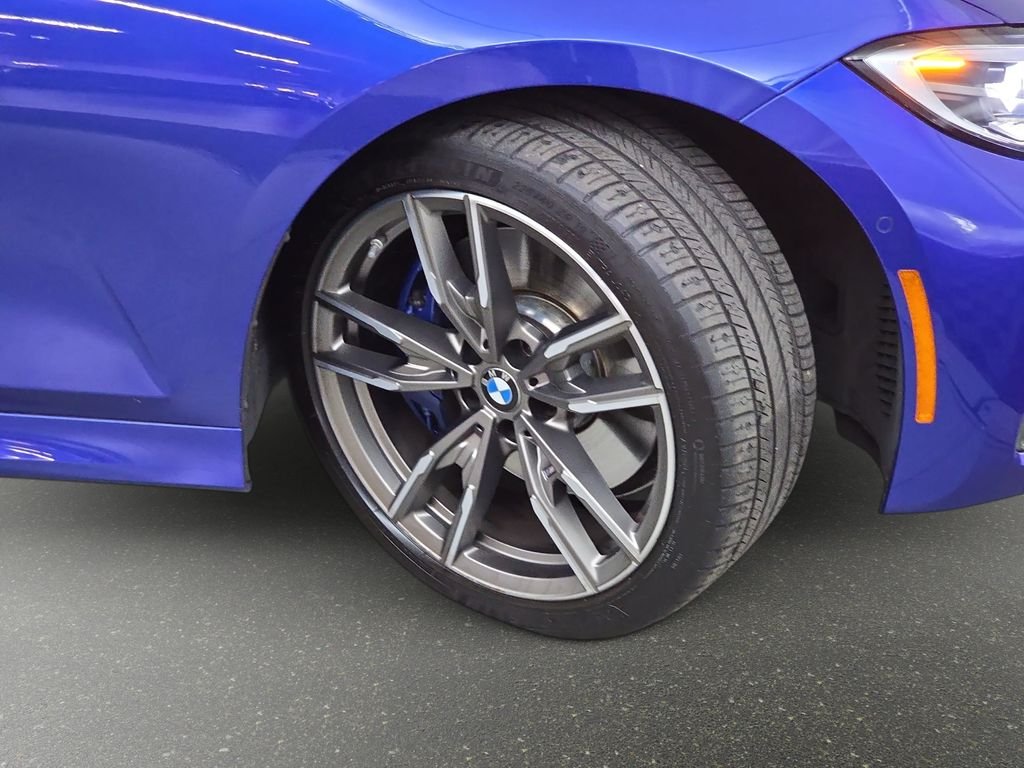 Used 2022 Portimao Blue Metallic BMW M340i image 33