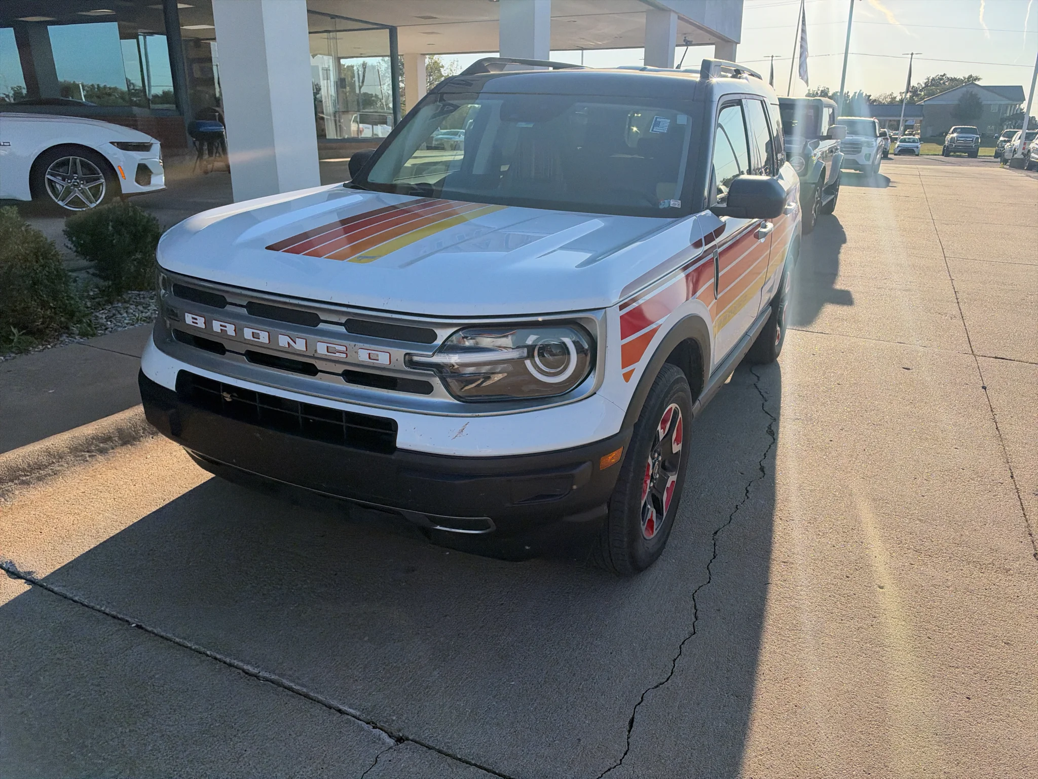 Used 2024 Oxford White Ford Free Wheeling image 2