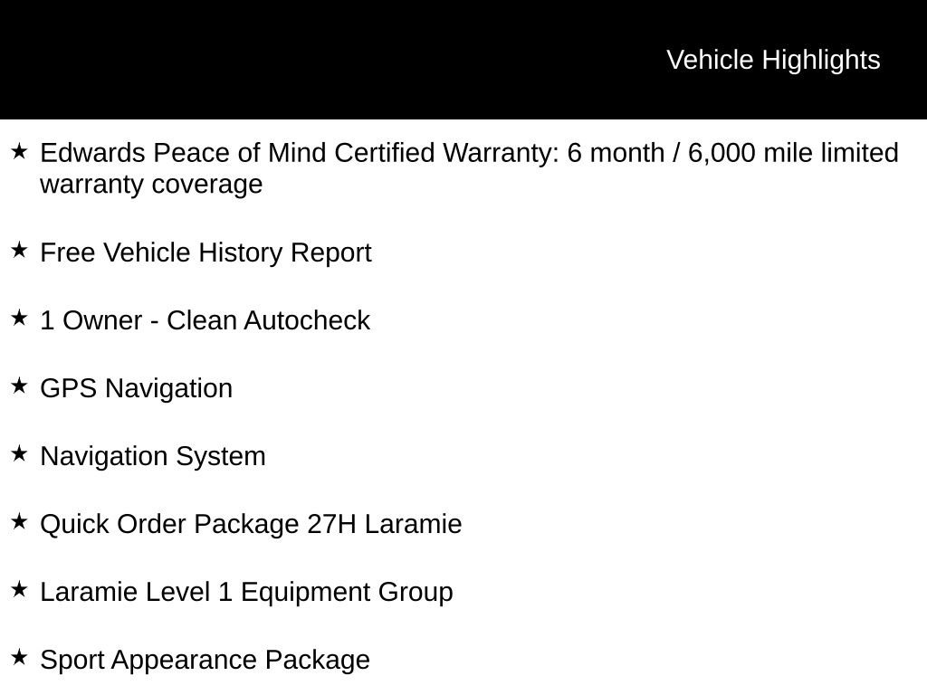 Used 2023 White Ram Laramie image 5