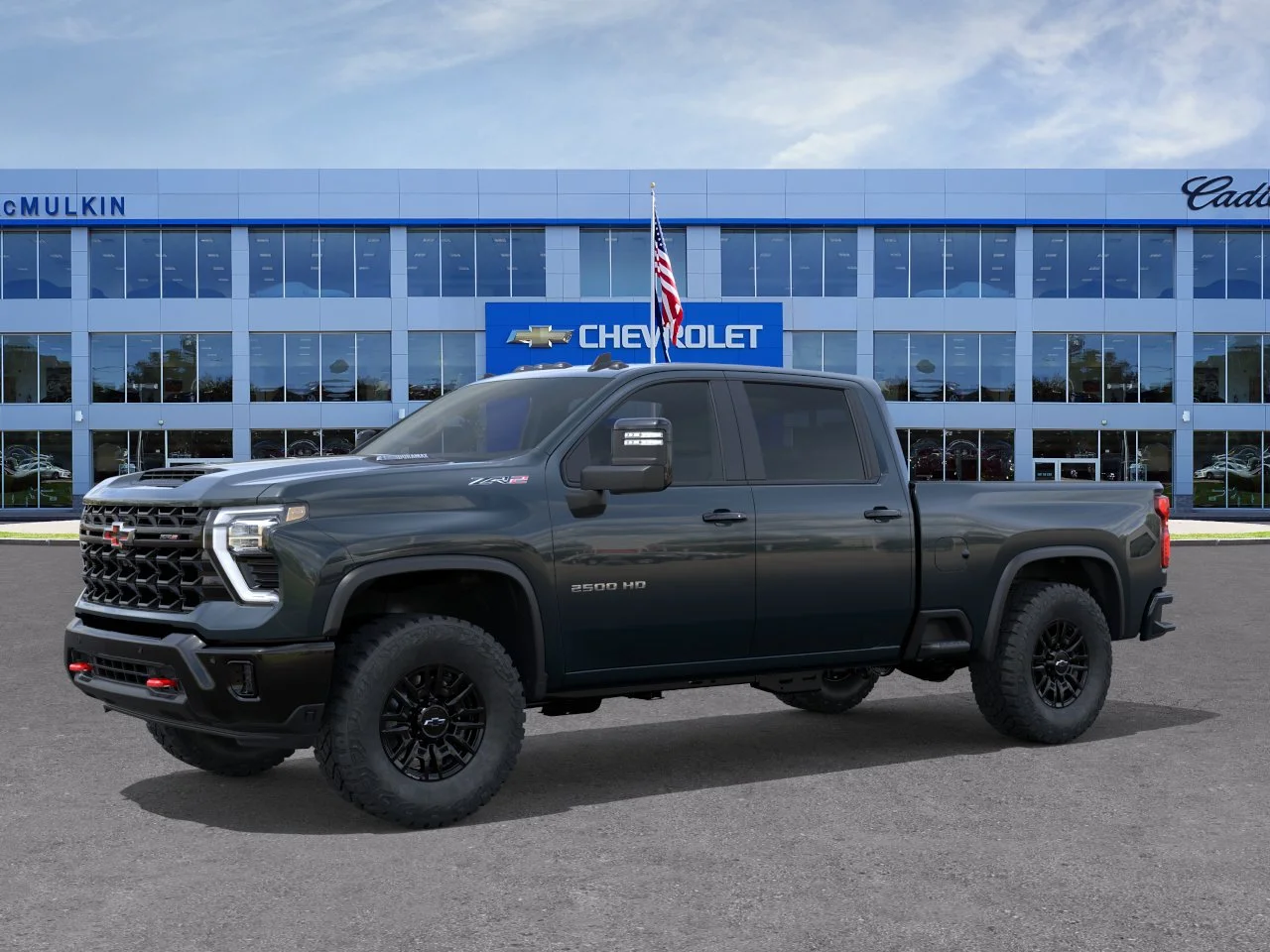 New 2026 Cypress Gray Chevrolet ZR2 image 2