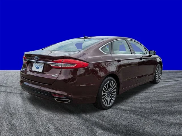 Certified Used 2017 Burgundy Ford SE image 4