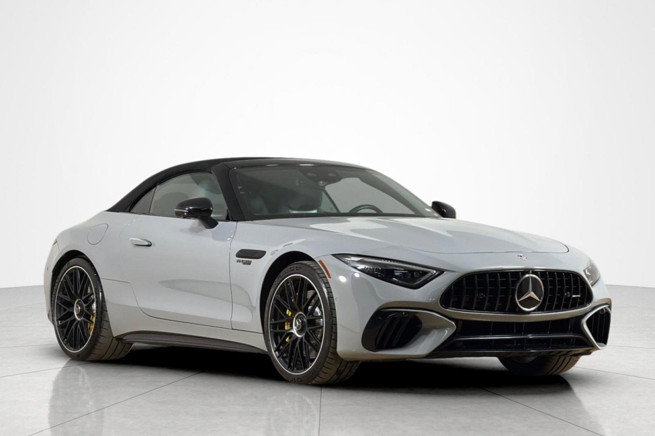 Certified Used 2022 MANUFAKTUR Alpine Grey Mercedes-Benz AMG® SL 55 image 9