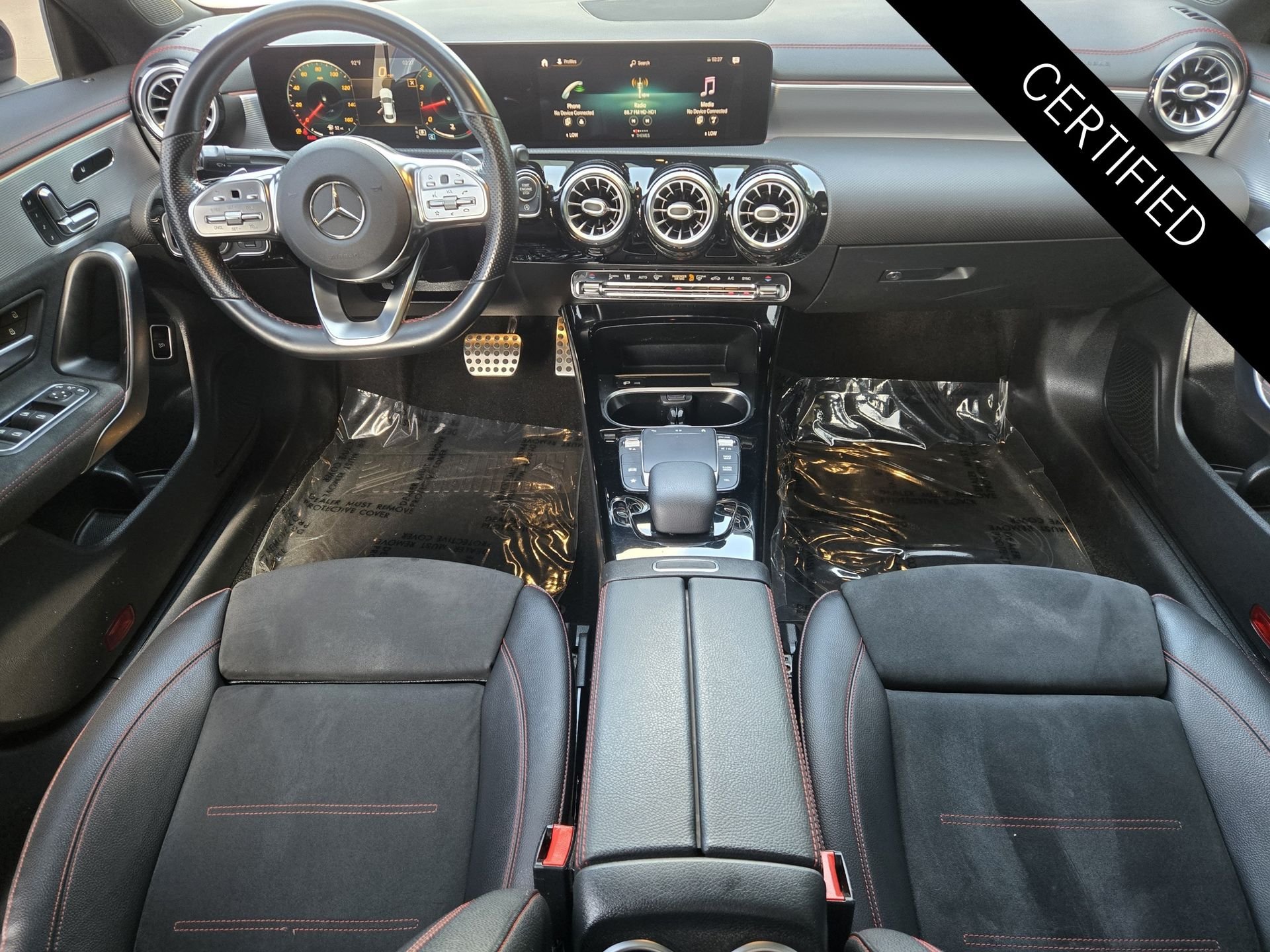 Certified Used 2021 Polar White Mercedes-Benz CLA 250 image 2