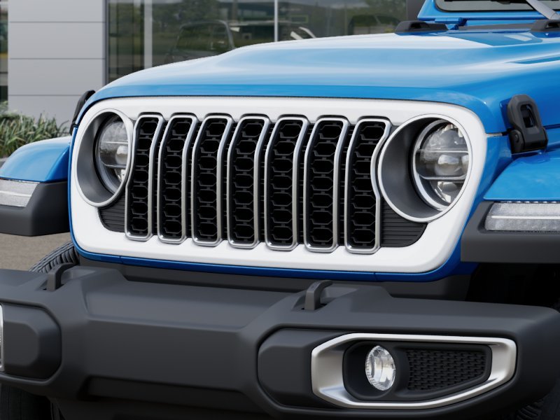New 2026 Hydro Blue Pearl-Coat Exterior Paint Jeep Sahara image 16