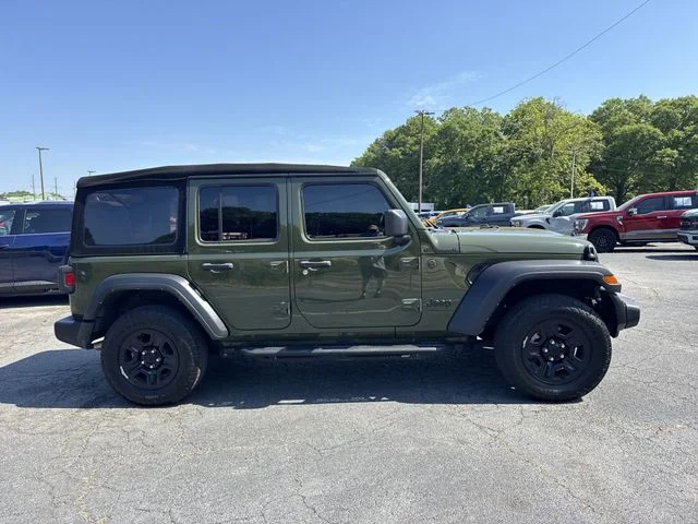 Certified Used 2024 Sarge Green Clearcoat Jeep Sport image 7
