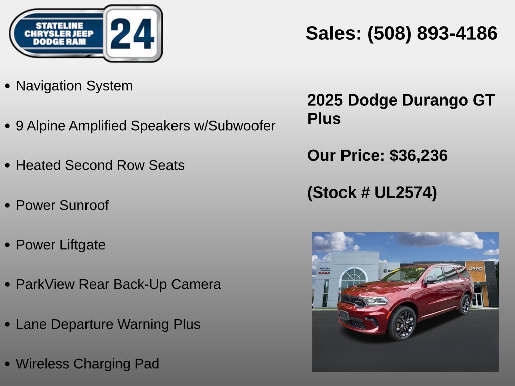Used 2025 Red Dodge GT Plus image 6