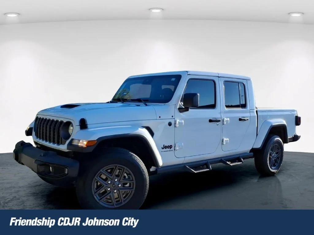 Used 2025 White Jeep Sport S image 1