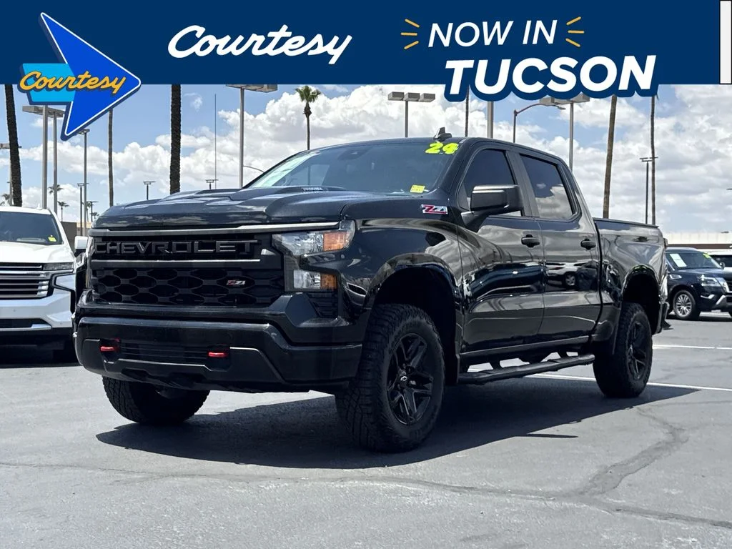 Used 2024 Black Chevrolet Custom Trail Boss image 1