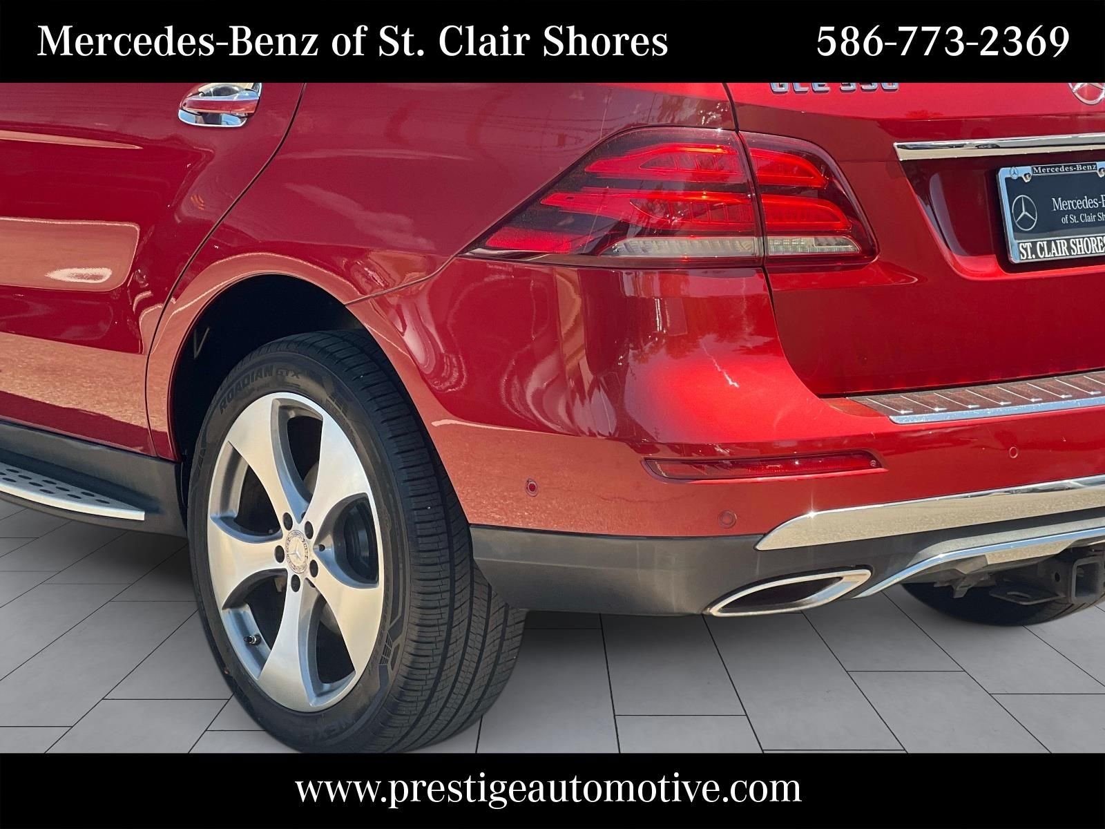 Used 2016 Red Mercedes-Benz GLE 350 image 4