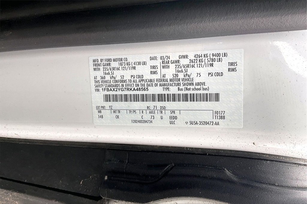 2024 FORD TRANSIT - Image 29